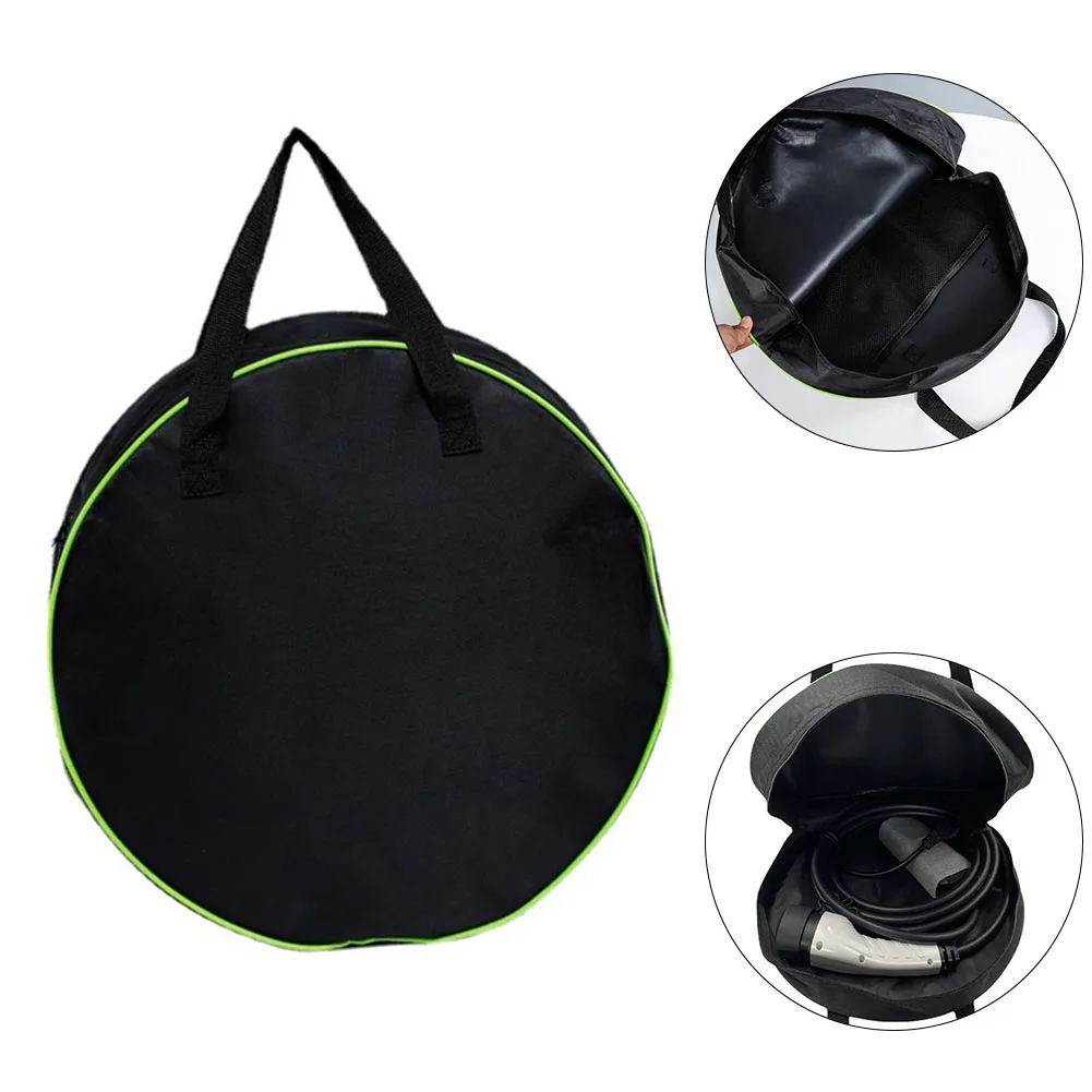 Car Charge Cable Bag Electric Car Cables Carry Case Oxford Cloth Storage Bags For Car Caravan Campervans RVs Motorhomes