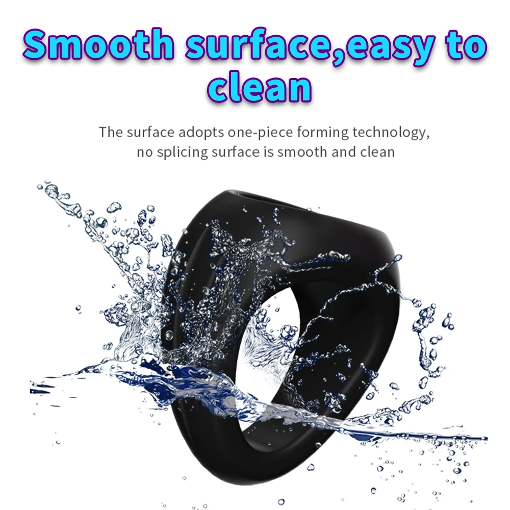 Men Penis Ring Silicone Cock Rings Male Lock Ejaculation Scrotal Ball Stretcher anillo hombre Cockring Sex Toys For Men