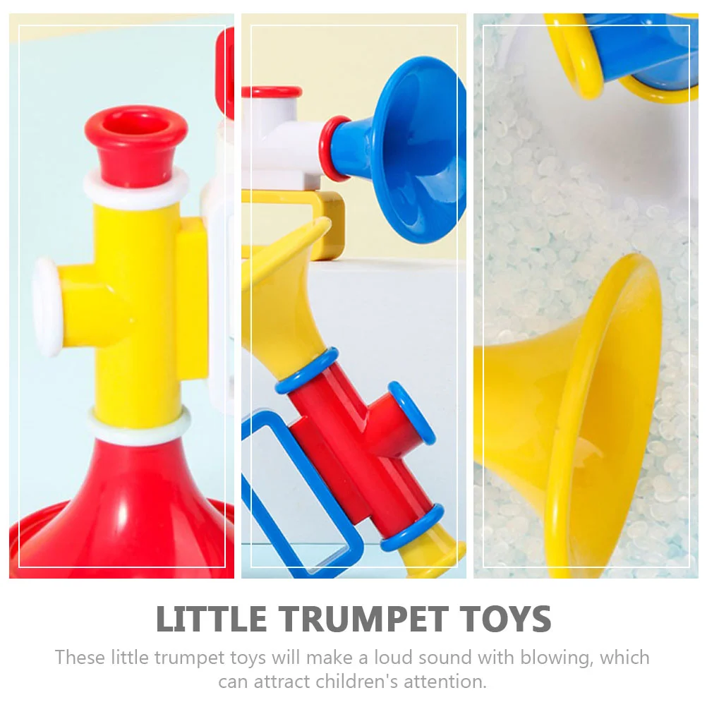 Trumpet Musical Instrument Toy Toys for Toddlers Small Model Kids Children’s Instruments Adorable Baby