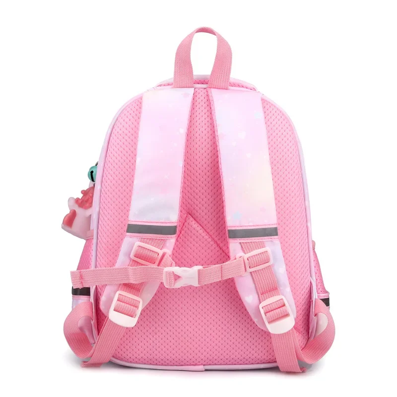 Children\'s Backpack Cartoon Rainbow Unicorn Primary Student Schoolbag Stationery Storage Bookbag Daypack For Teenager Girls