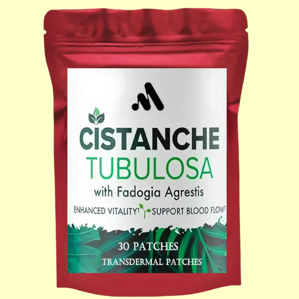 

30 Patches Cistanche Tubulosa with Fadogia Agrestis Transdermal Patches Promotes Vitality