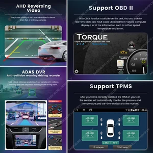 Leitor multimídia automotivo Android 13, 2Din, rádio, Carplay, Peugeot 307, Volkswagen Golf, Polo, Passat, B5, MK5, Bora, MK4, MK3, GPS, BT 12 principais vendas multimídia vw bora - №3