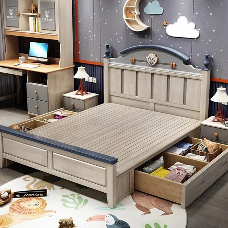 -For Bed With Storage Baby Newborn  Rocking Chairs Kids Bedroom Furniture Bassinet Lightweight Strollers Pink Child Lіko Items&