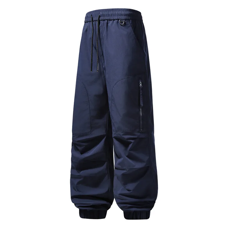 2025 Spring Summer Men Classic Army Green Cargo Pants Men Loose Fit Design Pants Male Joggers Streetwear Trousers