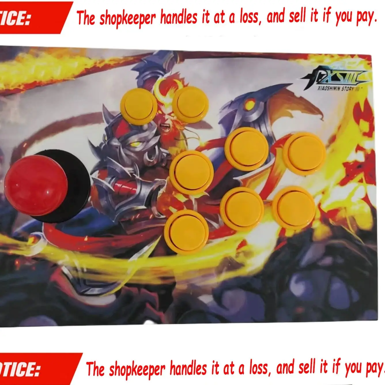 1.Arcade USB No Lag 97 98 Street Fighter Computer Mobile Game Joystick Controller Send Accessories the glory of the king hero