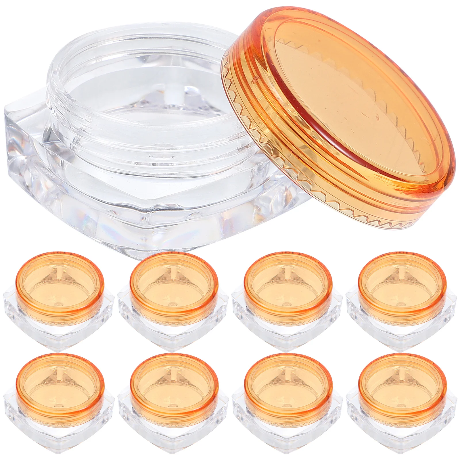 

36pcs 3g Pink Cream Boxes Travel Containers for Toiletries Small Lotion Jars Empty Refillable Bottles Skincare