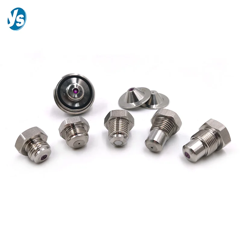 Ruby Core Paper Making Solid Stream Nozzle 2561 Ruby Orifice Needle Jet Nozzle Paper Cutting Trimming Spray Nozzle