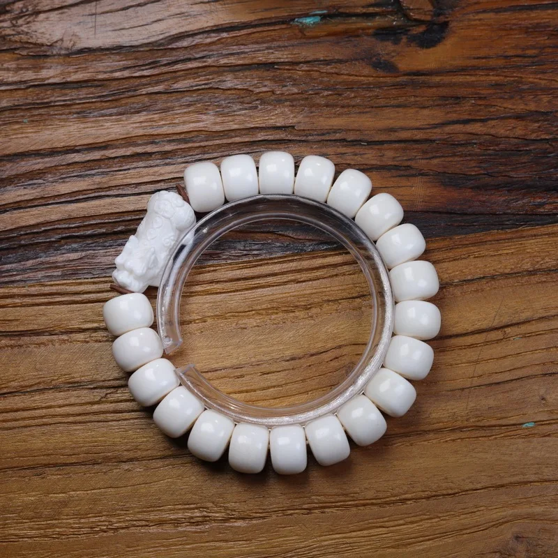 Deer Pixiu Beaded Bracelet With Antler-Like Charms