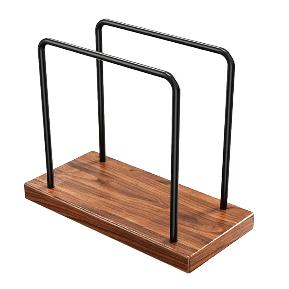 

Iron Wood Napkin Holder Farmhouse Paper Towel Dispenser Rustic Storage Rack For Kitchen Restaurant Bar Cafe