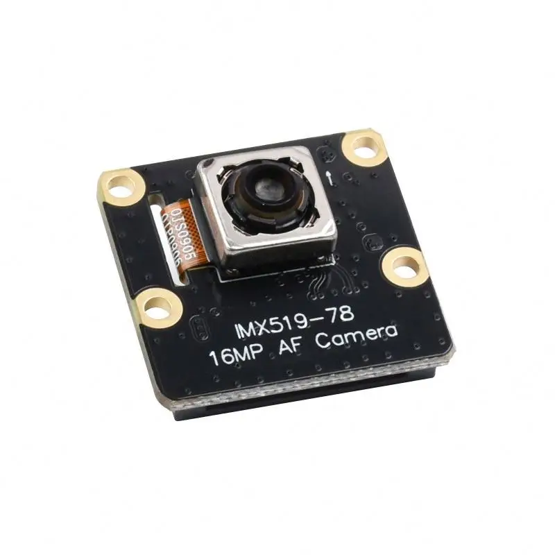 Waveshare IMX519-78 16MP AF Camera, Auto-Focus, high-resolution camera for Raspberry Pi