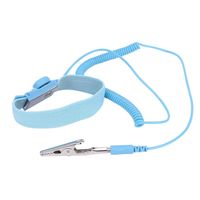 Shock ESD Wire Discharge Reusable Adjustable Strap Hand with Grounding Wrist Wrist Band Anti Static Bracelet