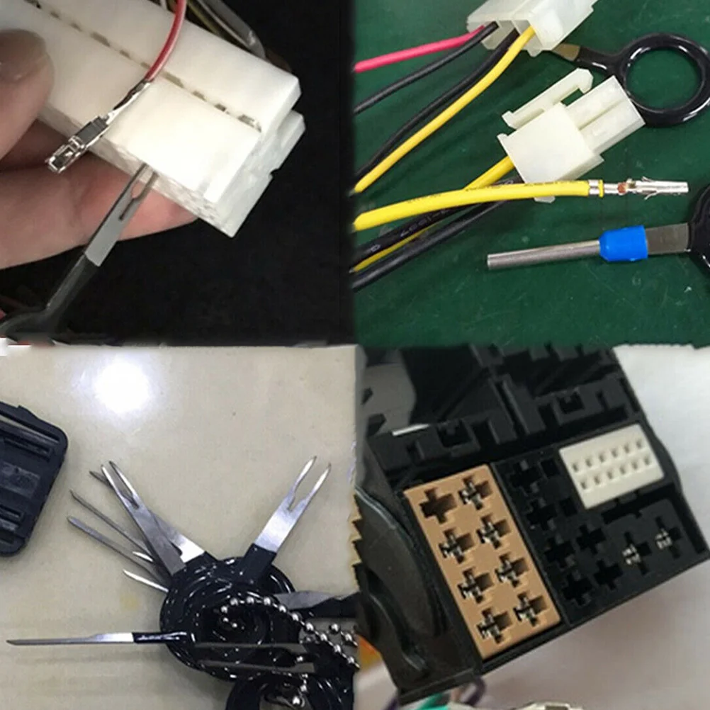 

82pcs Wire Connector Terminal Removal Tool Kit Electrical Wiring Crimp Pin Extractor For Auto Car Wiring Puller Repair