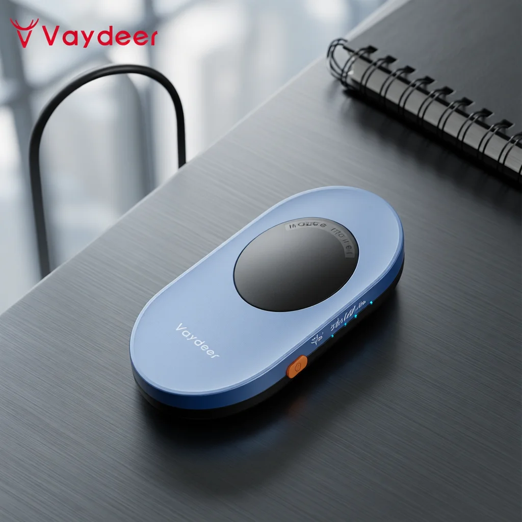 Vaydeer Undetectable Mouse Jiggler with Power Adapter and ON/Off Switch Mouse Mover Simulator, Driver-Free Mouse Movement Simula