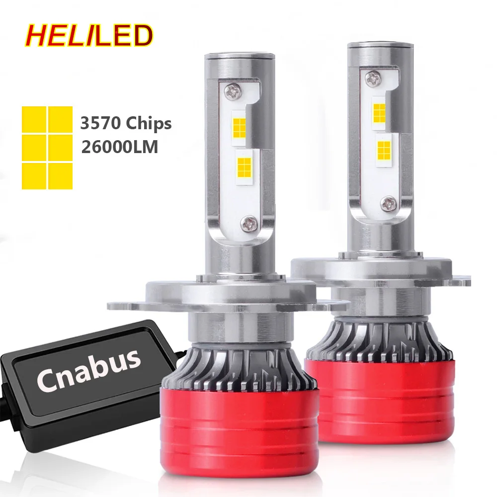 

H4 Led Headlight for Auto 26000LM CANBUS LED Bulb for Car Light Bulb H1 H7 H8 H9 H11 9005 9006 HB3 HB4 12V 6000K Car Light