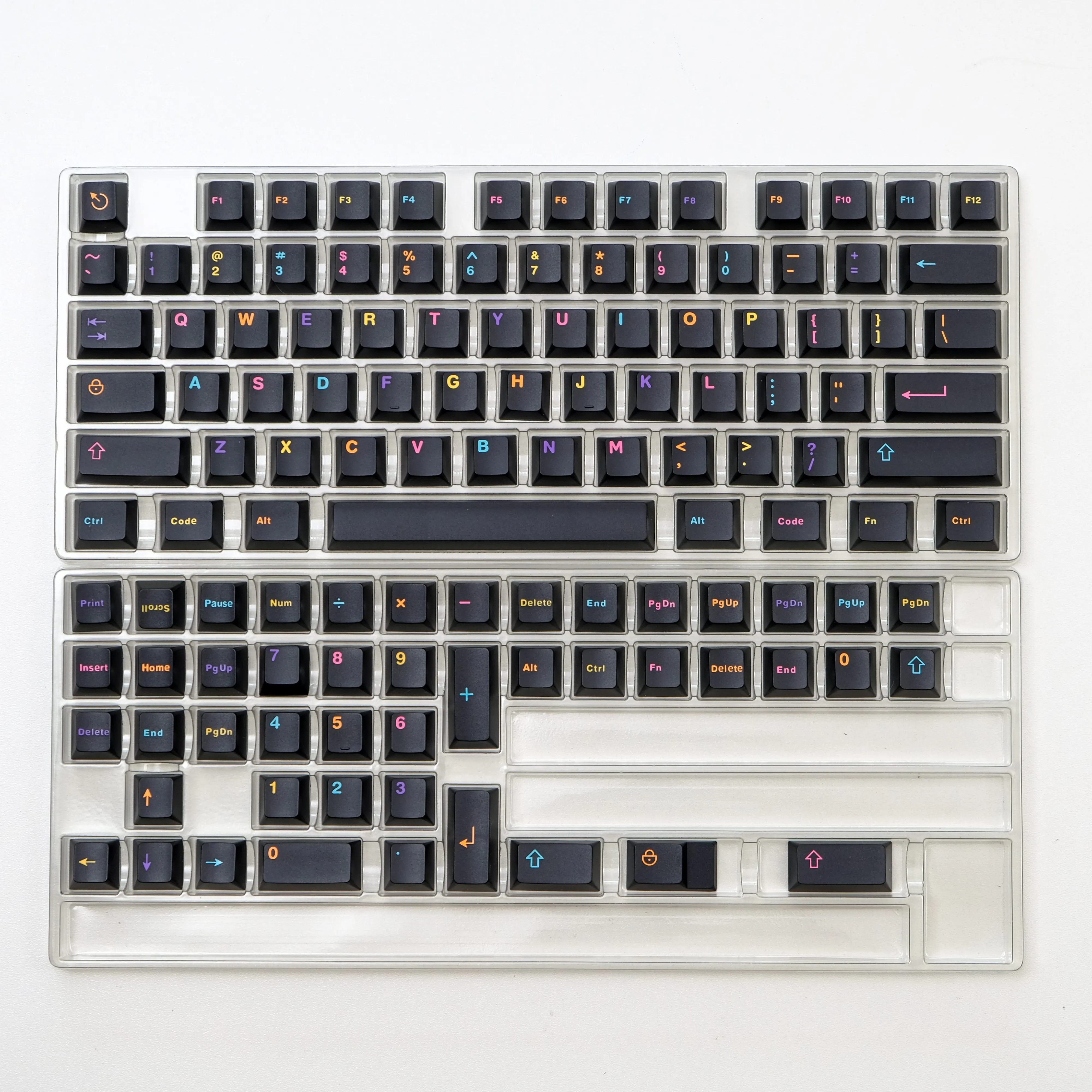 121 Tapint Cseresznye Arcél keycaps Alvilág Színes Dublőz Belésüpped ABS keycaps számára gateron MX Kapcsoló Játék keyboards