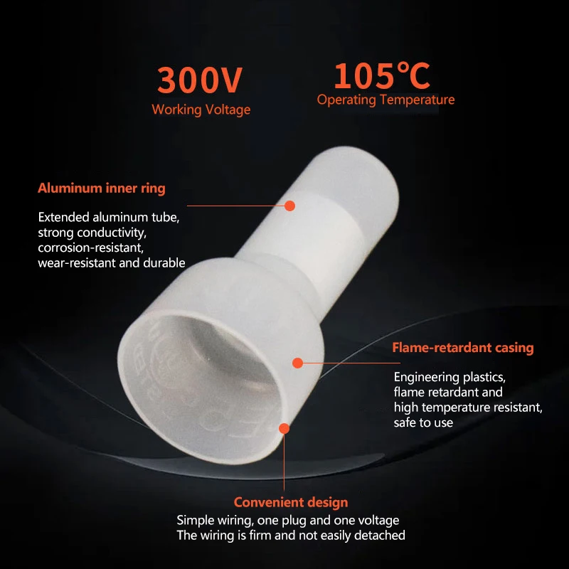 100/250 قطعة نايلون معزول نهاية مغلقة تجعيد محطات موصلات 22-16/16-14/12-10 مقياس تجعيد غطاء عدة