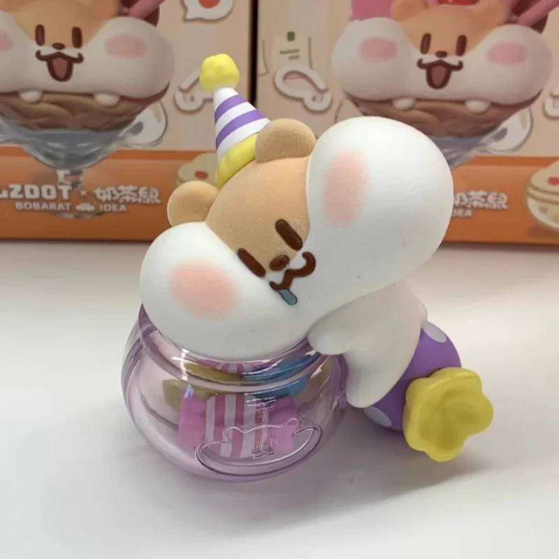 Original Blind Box Plzdot Milk Tea Mouse 