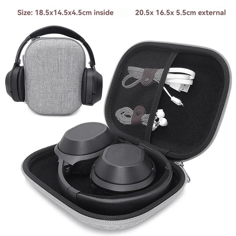 Caso de fone de ouvido Saco de armazenamento de fones de ouvido Bolsa de fone de ouvido protegendo seu fone de ouvido