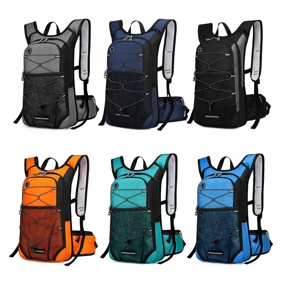 2024 Bike Cycling Water Bag Backpack Outdoor Sport Running Climbing Hiking Hydration Bladder Storage Pack Waterproof Rucksack