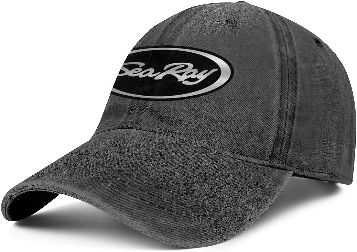 

Sea-Ray-Boats-Seal-Logo- Регулируемая бейсболка с ремешком, винтажные потертые джинсы, шляпа для папы, спортивная шляпа дальнобойщика, унисекс