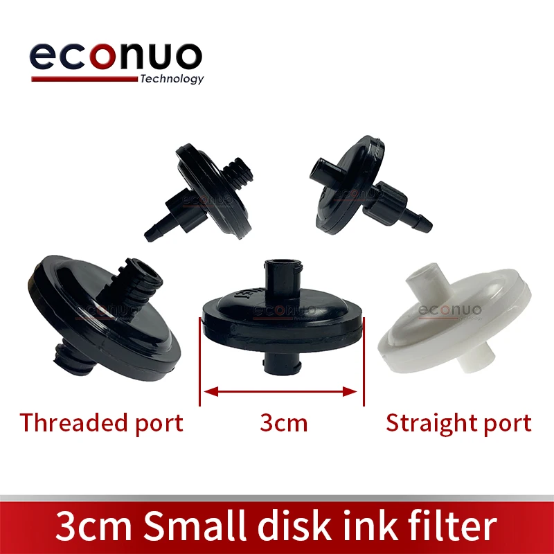 10PCS 3cm Disk Ink Filter 5 10 Micron UV eco solvent ink filter DTF ink filter  UV Printer