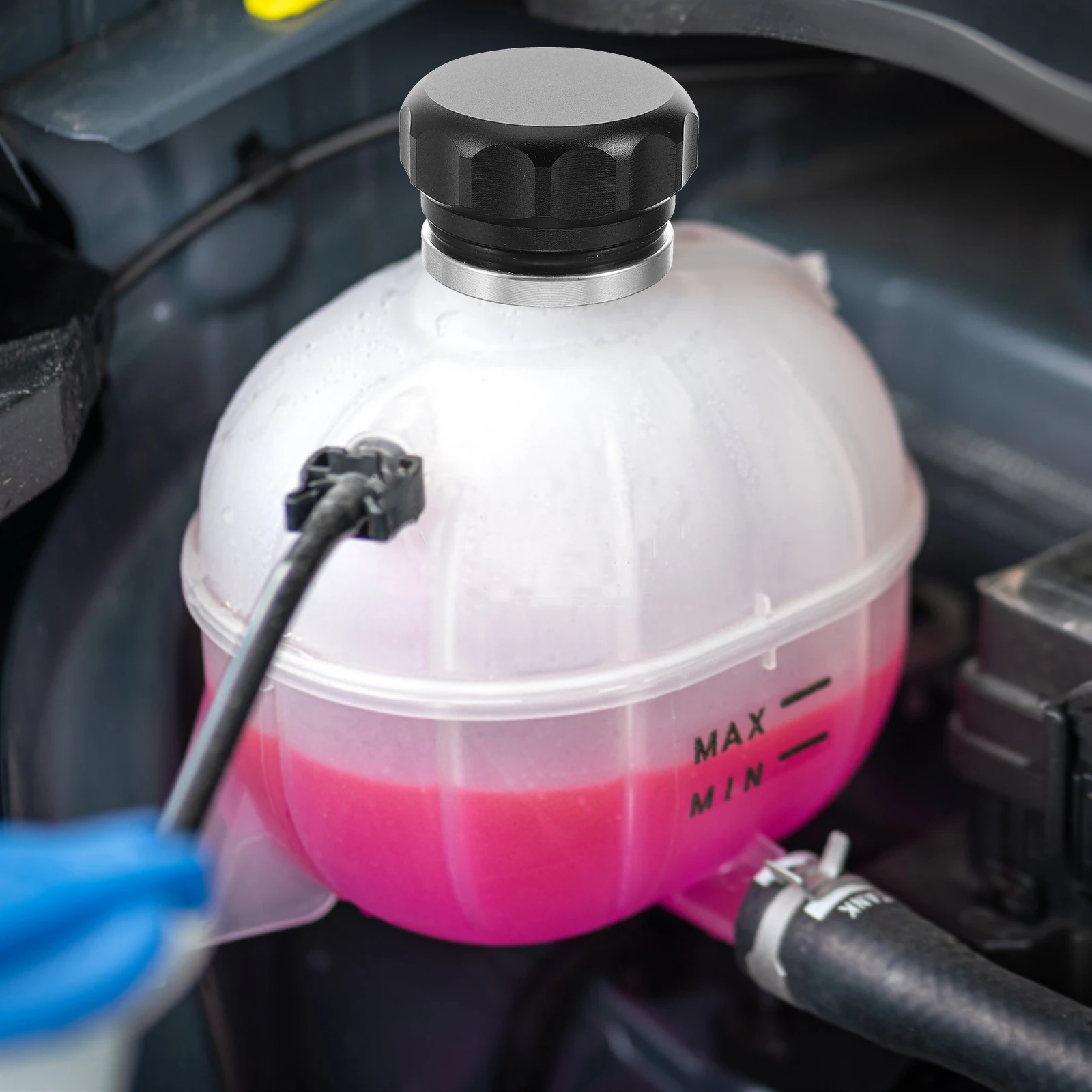 

Metal Car Fuel Tank Cap Durable Small Size Easy Install Vehicle Oil Tank Lid Replacement Automotive Car Modified Part