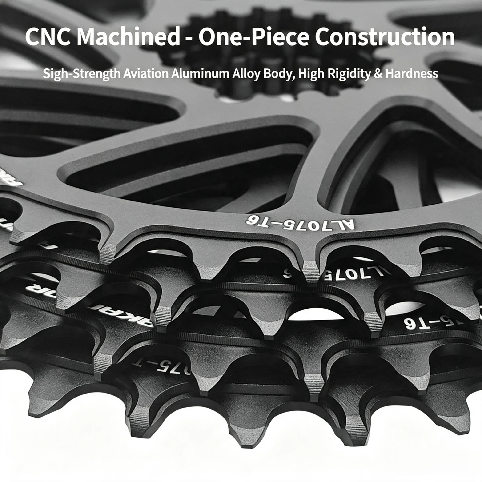 AKANTOR XT Hollowtech MTB Kurbelgarnitur 104 BCD 170mm Fahrradkurbelarm 34-40T Kettenblatt 9-12-Gang Mountainbike Kurbelsatz – Detail 13