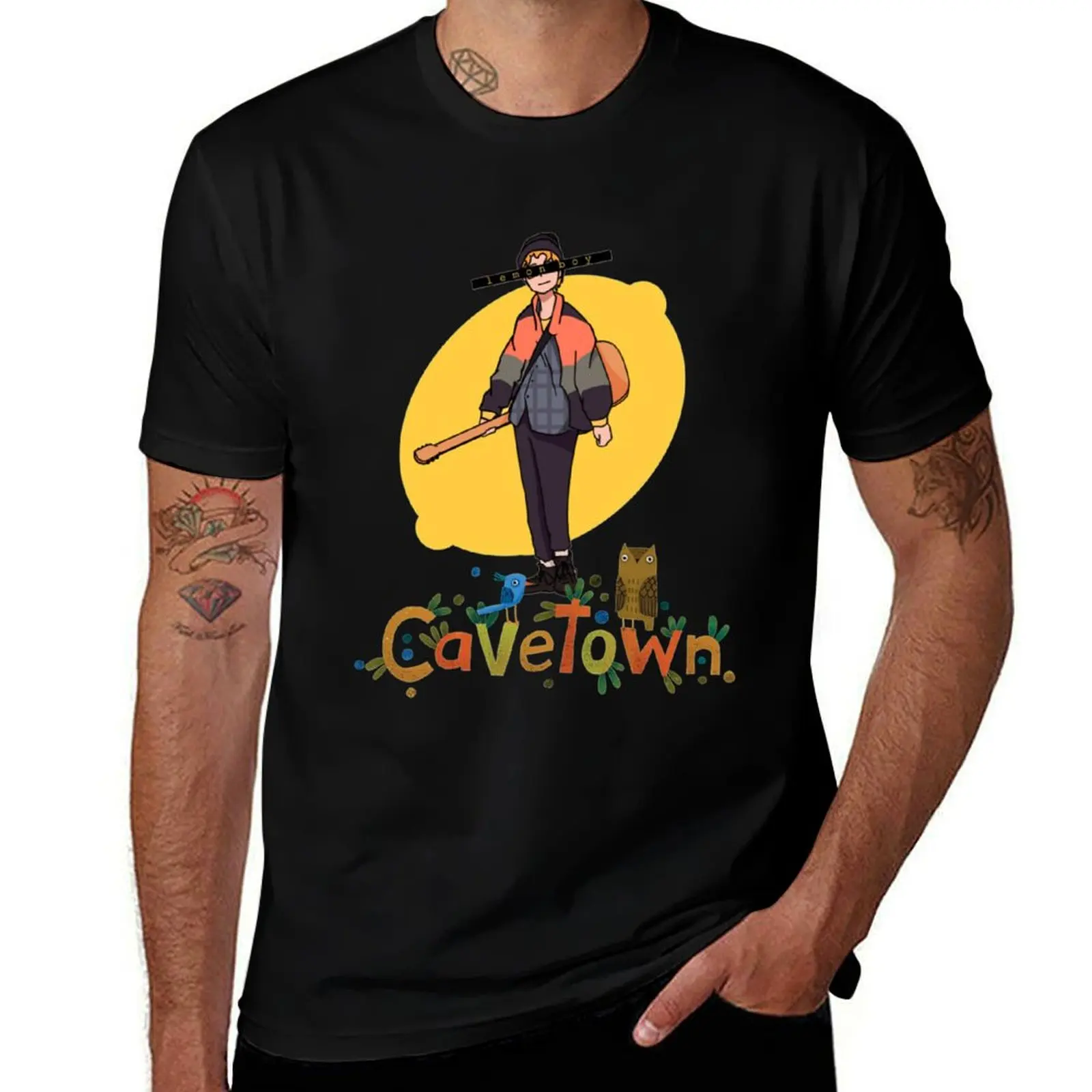 

Cavetown T-Shirt cotton t shirts man 100% t shirts for man slim fit funny t shirts cotton T-shirt