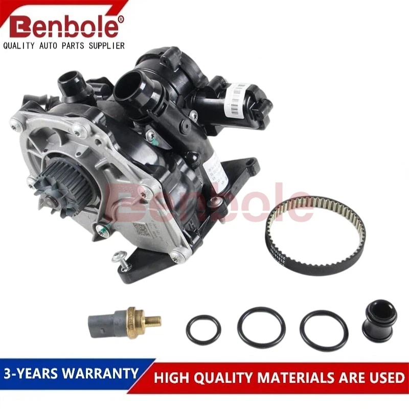 (100% New) Water Pump Thermostat Assembly For VW GOLF Passat CC Tiguan AUDI A3 A4 A5 A6 A7 Q5 OE 06L121012 06L121111G 06L121011B