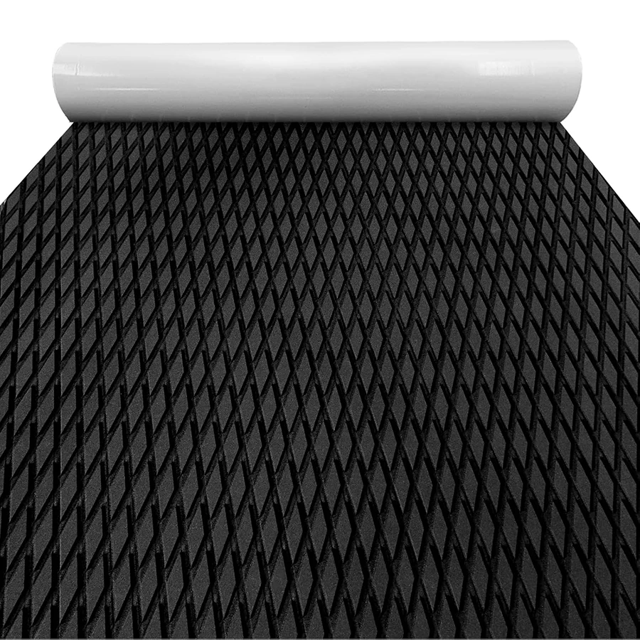 

EVA Foam Ship Deck Mat Ocean Yacht Floor Anti Slip Imitation Teak Marine Carpet 240*60CM/94.5 "x 23.6" Black Blue Pink Gray