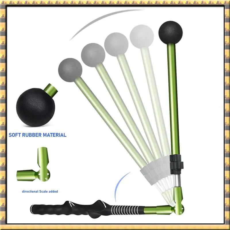 

AA79 New Golf Swing Trainer Exerciser Aid Adjustable Golf Training Aid For Improve Hinge Forearm Rotation Shoulder Turn