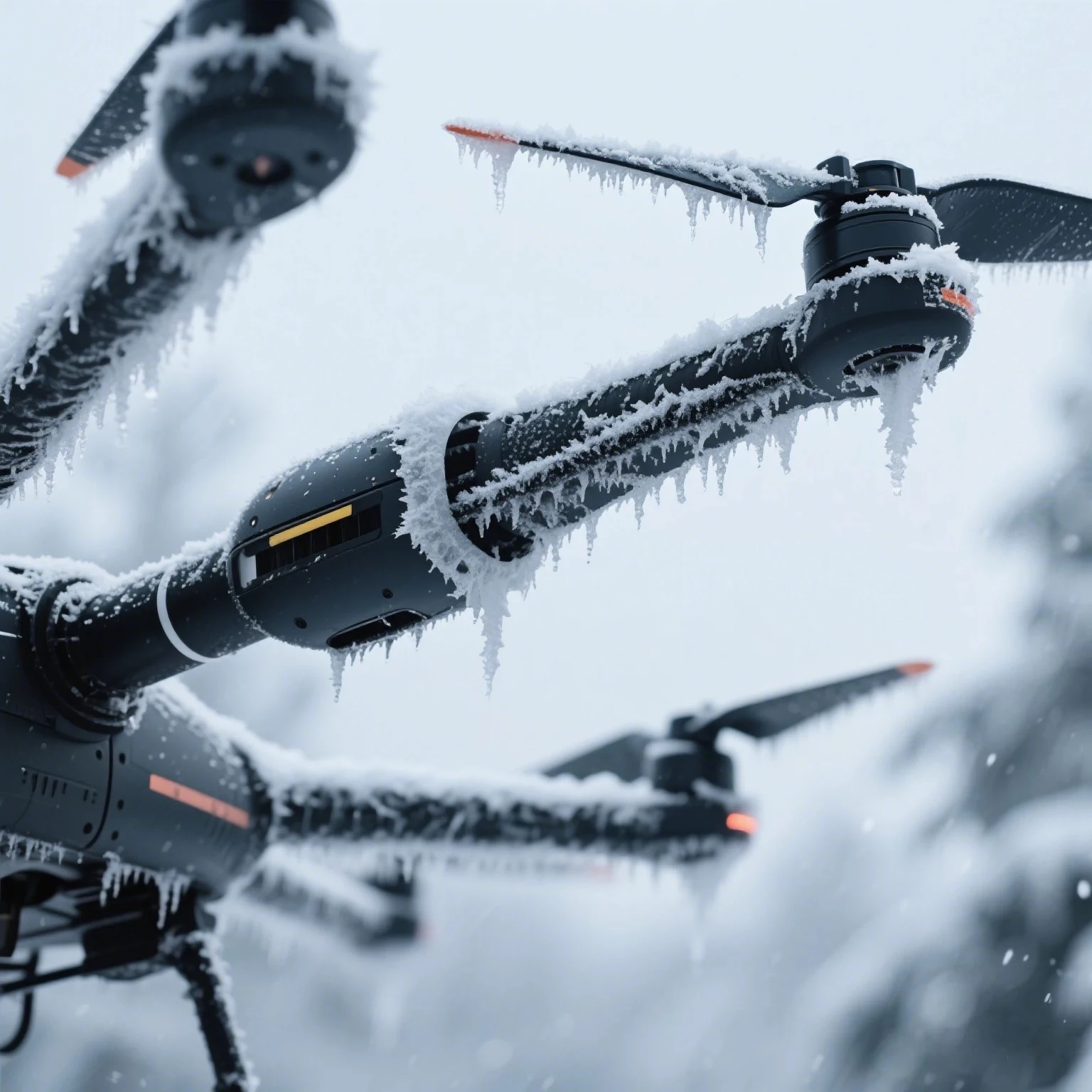 Drone Blade Anti-Icing Nano Coating - Easy De-Icing, Low Drag, Low Surface Roughness & Long-Lasting Ice Shield
