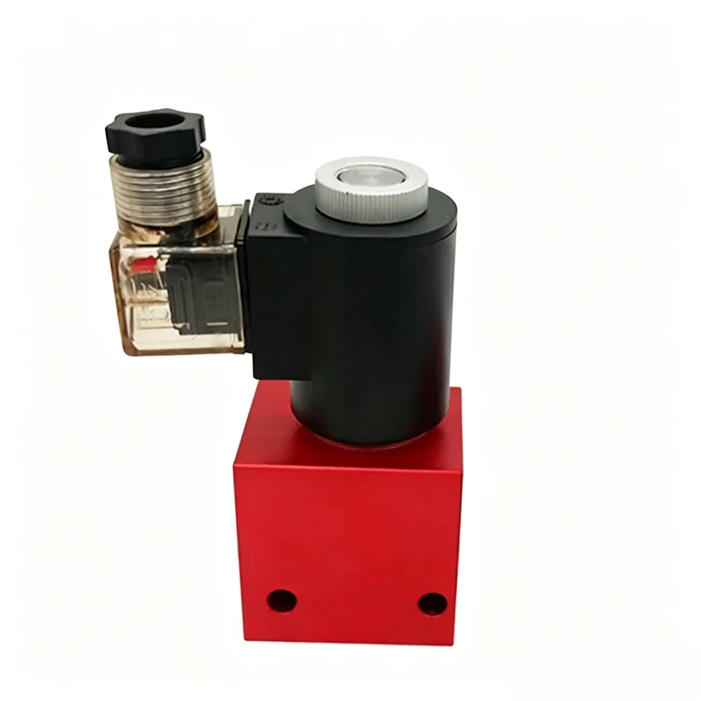 Hydraulic oil circuit control valve V3068 normally closed solenoid valve 4-point oil port DC12V