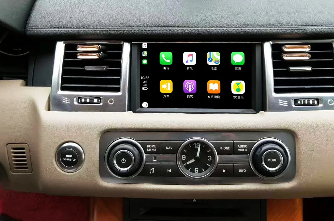 

7-дюймовый автомобильный радиоприемник Android 13 для Land Range Rover Sport 2010-2013, беспроводной мультимедийный видеоплеер Carplay, GPS-навигация