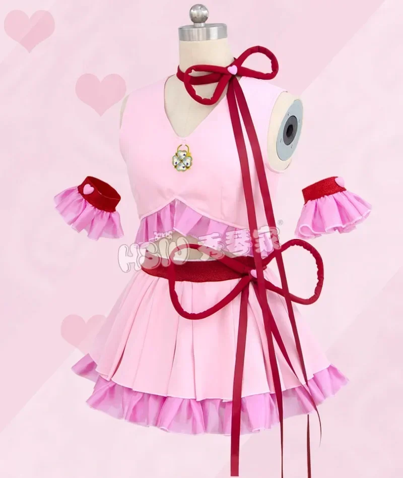 Anime Shugo Chara Cosplay Cosplay Hinamori Amu Women Girl Short Skirt Top Leg Covers Hat Wig Full Suit Carnival Costume