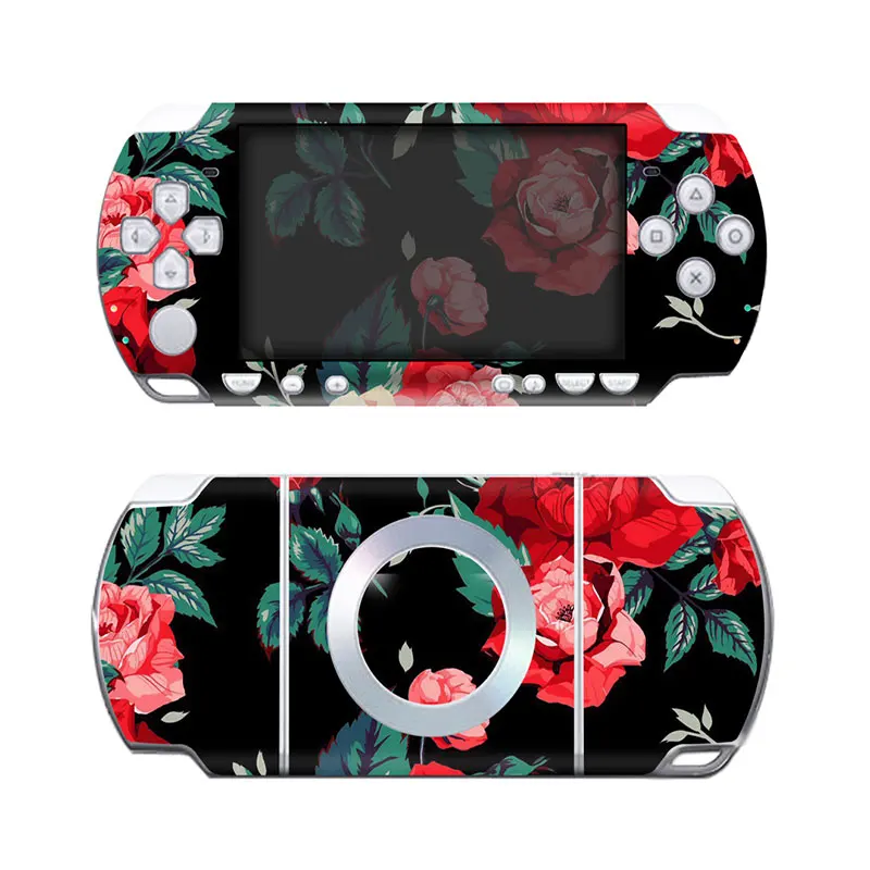 Stylish Design Vinyl Decal Skin Sticker For PSP 2000 Gaming Console Fresh pattern style customized