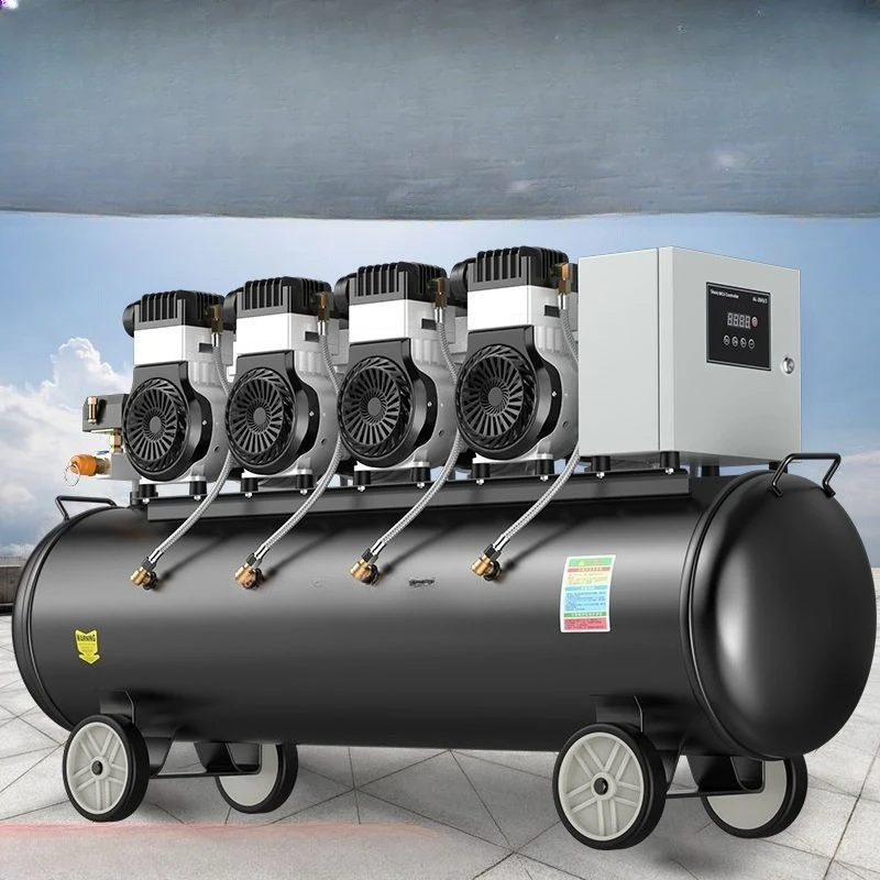 

Large oil-free silent air compressor high pressure pump