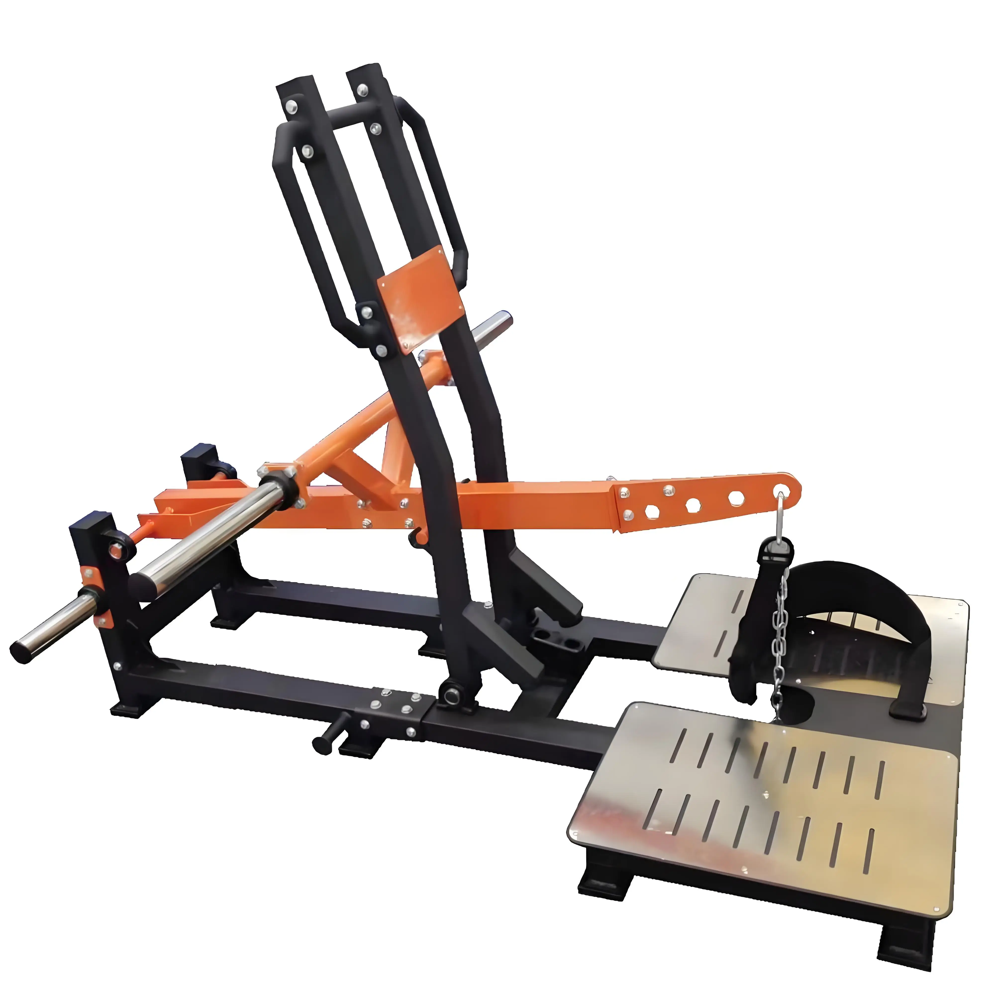 New Design Steel Functional Gym Fitness Strength Plate Loaded Leg Exercise Hip Integrated Gym Trainer Hip Belt Squat Machine