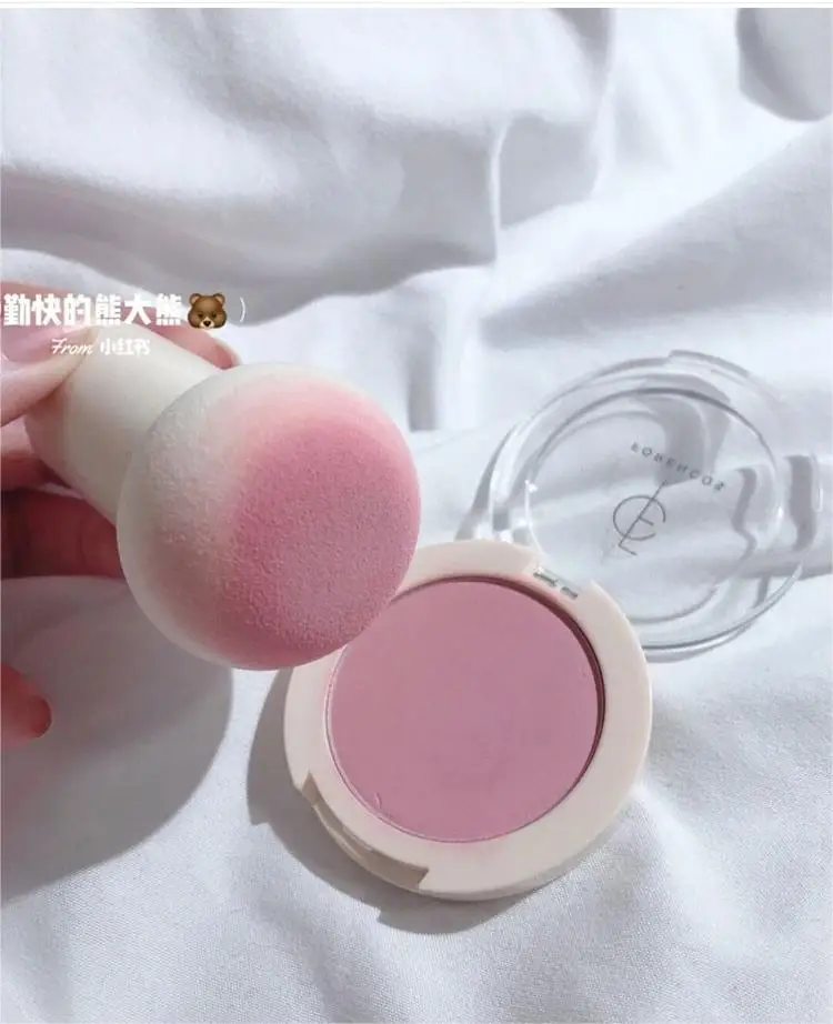 Koreanisches Make-up einfarbig erröten Palette natürliche nackte Text marker matte Gesichts rouge kawaii Puder Gesicht erröten seltene Schönheit