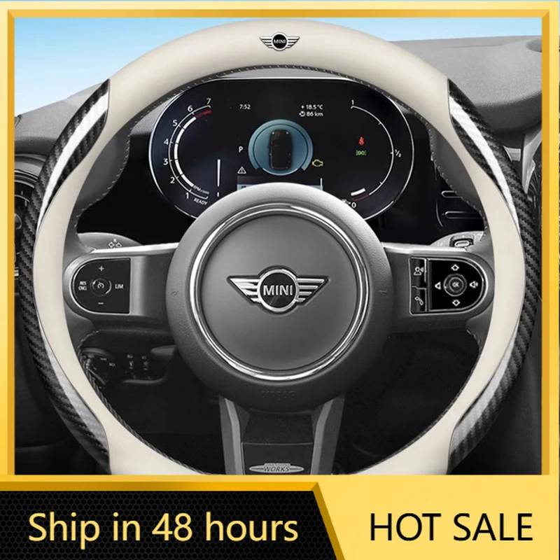 

Эмблемы для чехлов на руль BMW MINI JWC R53 R54 R55 R56 R60 F54 F55 F56 F57 F60 John Cooper S Clubman Countryman, автомобильные аксессуары