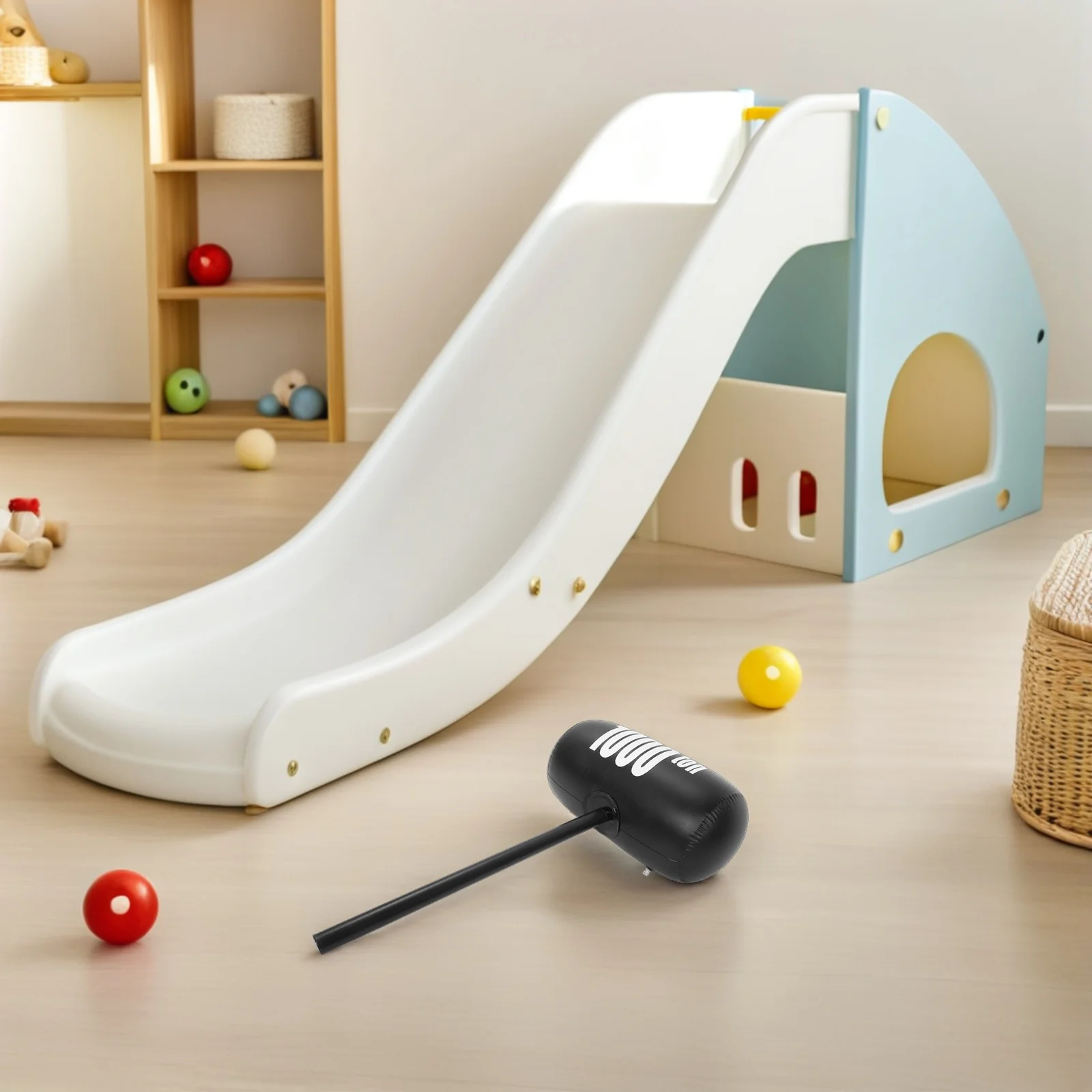 

2Pcs Inflatable Mallet for Kids Birthday Theme Party Pool Games Safe Funny Hammer Balloon Decorative Play Accessory