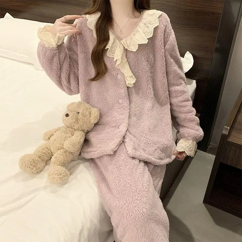 Mode Homewear Sexy Pyjama Set Zweiteiliges Kleid Passende Neue Produkte Ensembles Zieht Koordinierte Hosen Co Ords Sets für Frauen