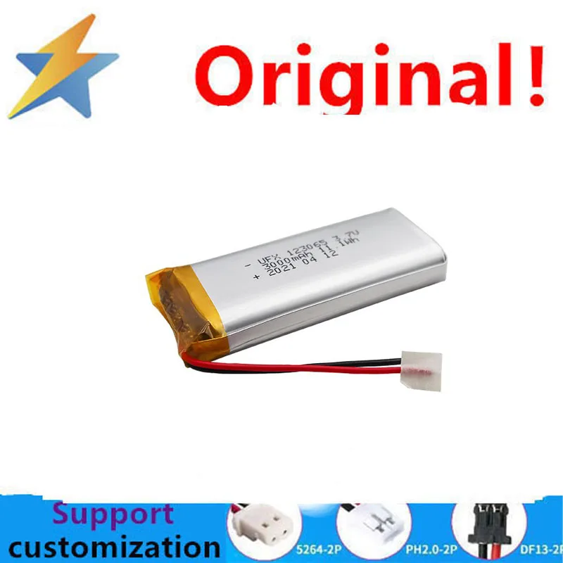 Compre más taza de agua inteligente enriquecida con oxígeno UFX123065 3000mAh 3,7 V, batería para dispositivo de belleza