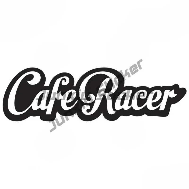 

Various Sizes Cafe Racer Signature Logo Decals Motorcycle Mouse Bike, Motorcycle, Racing Personalized Sticker