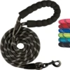 High Quality Premium Reflective 6 FT Dog Leash - Durable and Comfortable for Small, Medium, and Large Breed Pets - Ideal for Nig 1