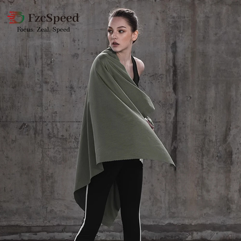 FzcSpeed Mikrofaser-Handtuch, weich, schnell trocknend, super saugfähig, leichtes Sporthandtuch für Reisen, Strand, Dusche, Rucksackreisen, Pool, Fitnessstudio – Detail 12