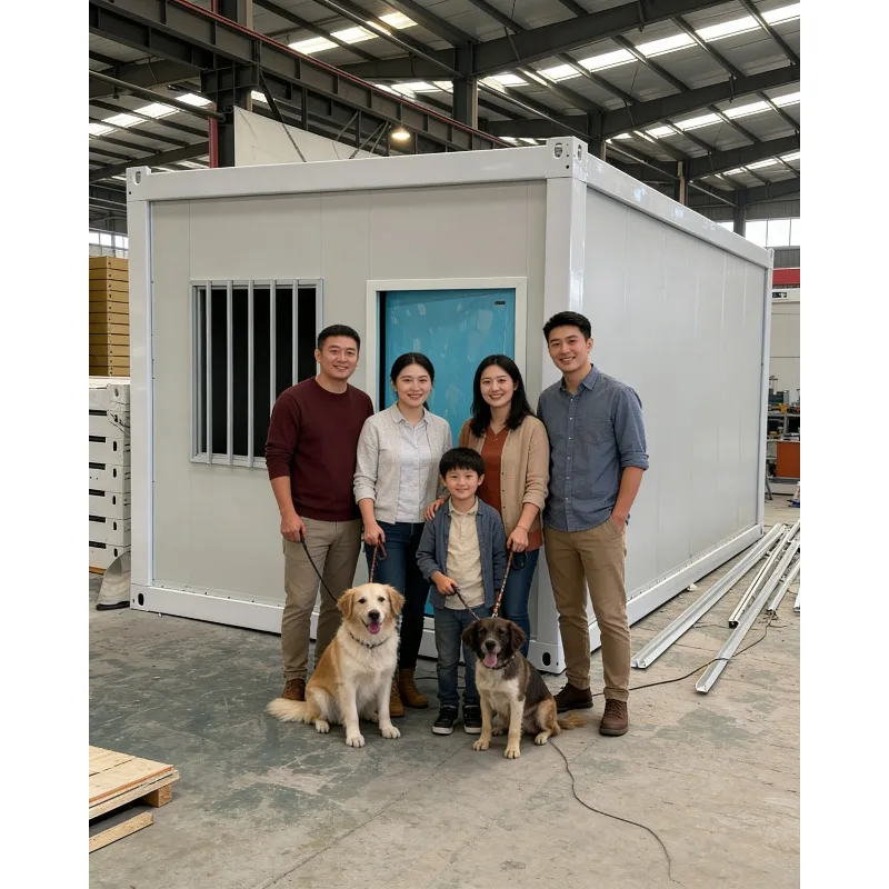 

Glass Curtain Wall Foldable Container House 20ft Z-Fold Prefab Steel Structure Easy Assemble Factory Direct for Home Office