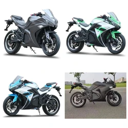 High Speed Street Legal Long Range Dp Heavy Duty Motorcycle 5000w 8000w 10000w Adult Electric Racing Motorcycle