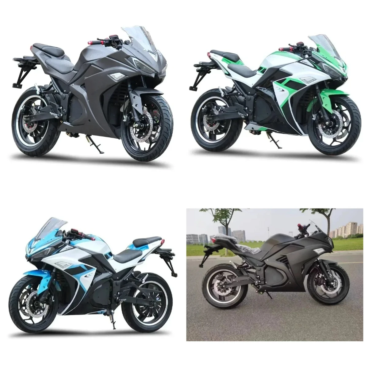 High Speed Street Legal Long Range Dp Heavy Duty Motorcycle 5000w 8000w 10000w Adult Electric Racing Motorcycle