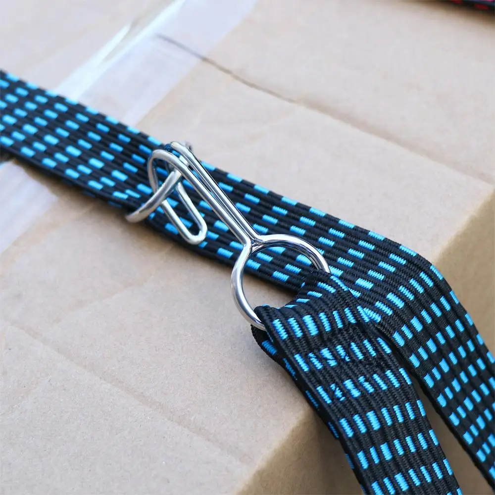 Elastics Rubber Luggage Rope Cord Hooks Bikes Rope Tie Bicycle Luggage Roof Rack Strap Fixed Band Hook Bicycle Motorcycle